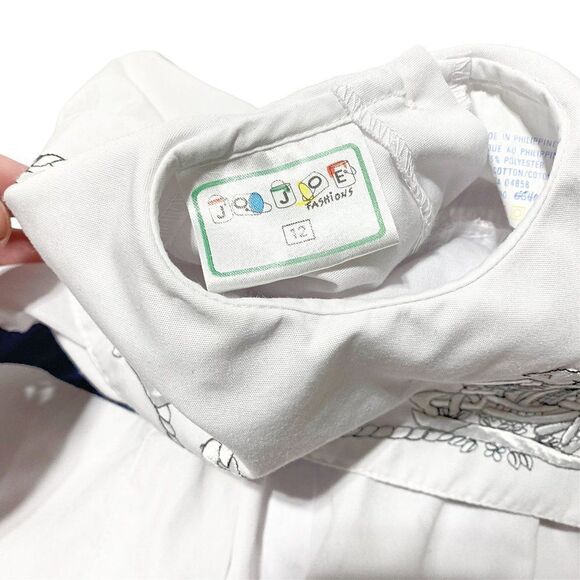 𝅺vintage Infants Embroidered Sailor Bubble Suit - Picture 6 of 6